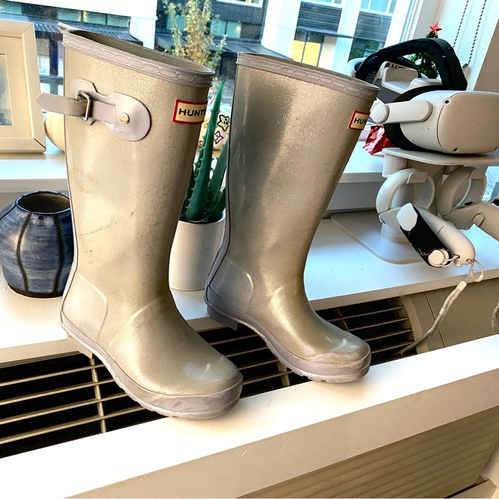 Hunter Glitter Boots